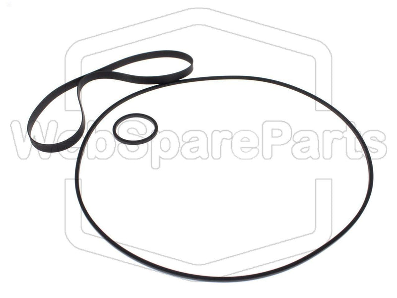 Belt Kit For Video Cassette Recorder Bang & Olufsen VHS-82 Type: 4513 - WebSpareParts