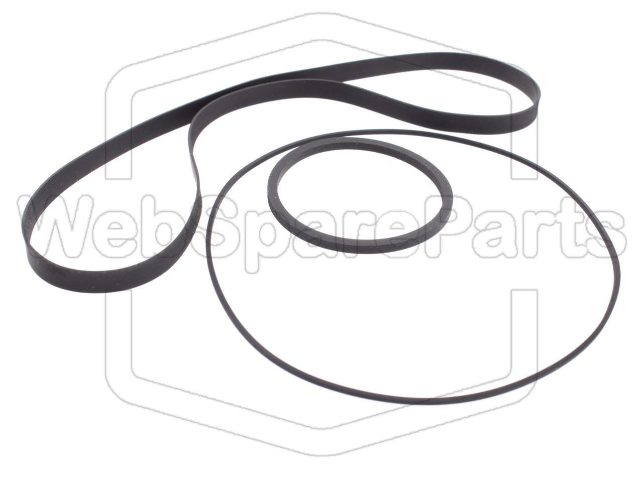 Belt Kit For Cassette Deck Akai GX-C310D