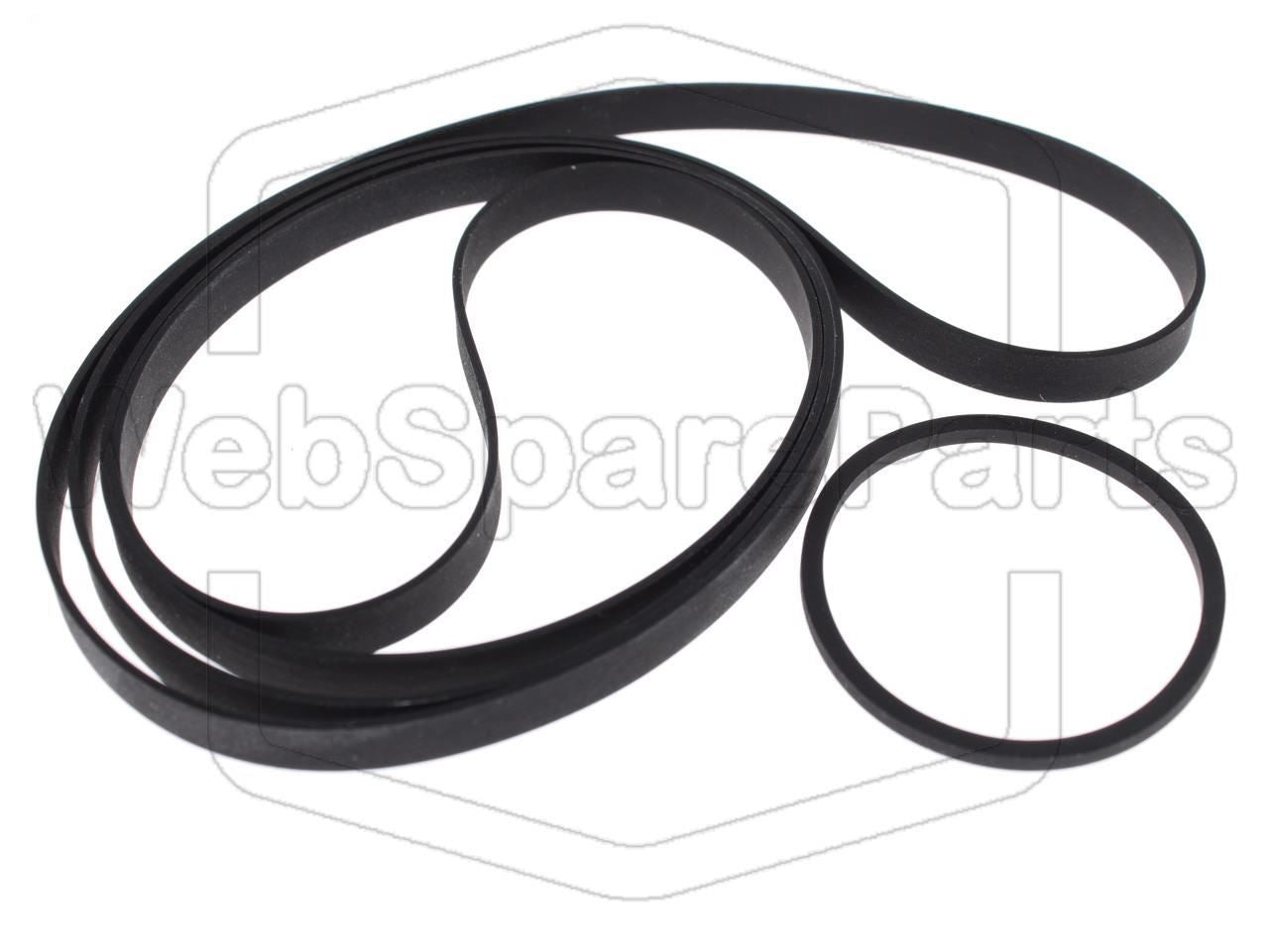Belt Kit for Turntable Record Player Bang & Olufsen Beogram 4002 Type 5511