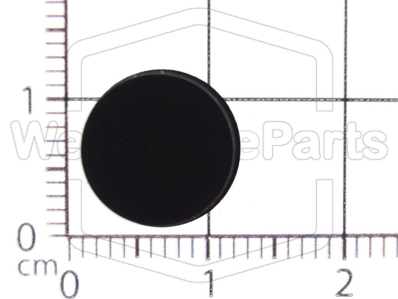 Round Rubber Foot Self-adhesive  Ø11.3mm x Ø10.7mm x height 3.2mm