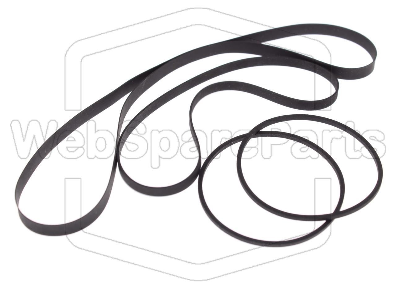Belt Kit For Cassette Deck Pioneer XR-A790