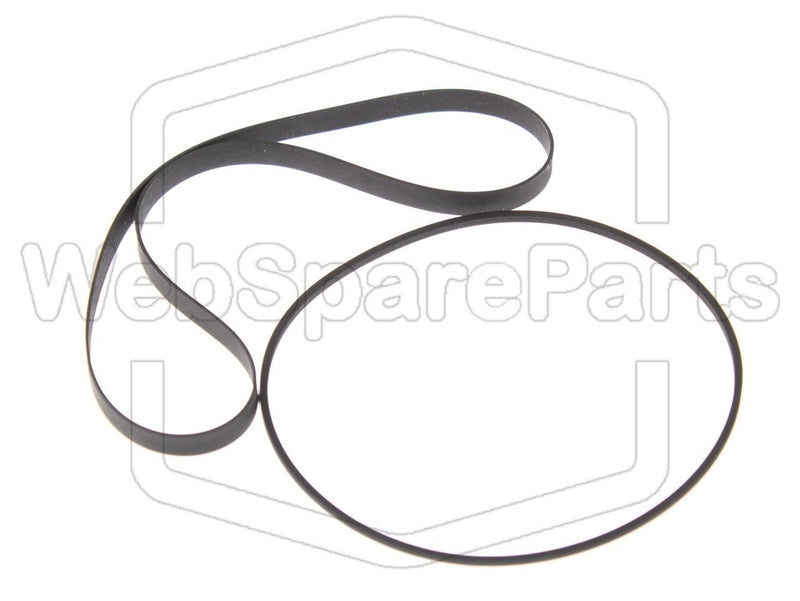 Capstan Belt + F/R Belt for Cassette Deck Aiwa CA-3 - WebSpareParts