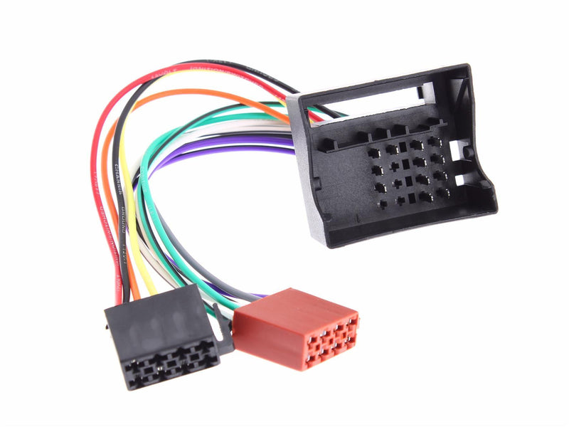 Car Radio ISO Wiring Harness Connector Adapter - S3016 | Universal Fit for Easy Installation - WebSpareParts