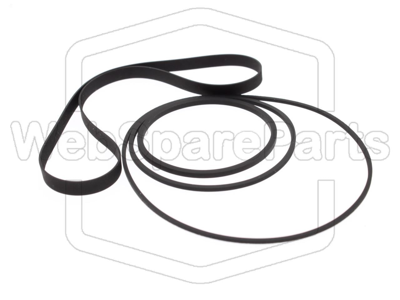Belt Kit For Cassette Deck Sansui D-150M