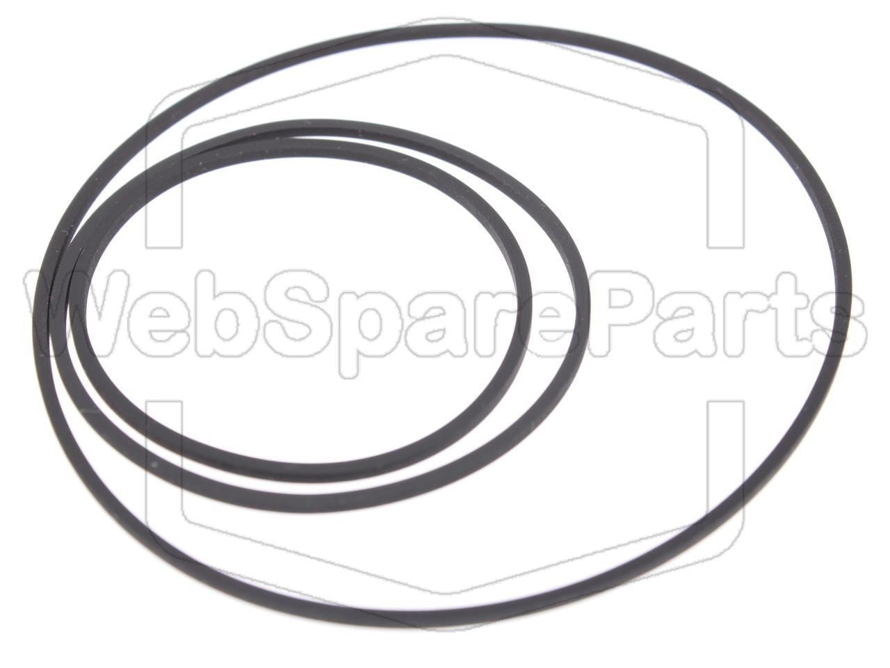 Belt Kit For Cassette Player Sony XO-D101S