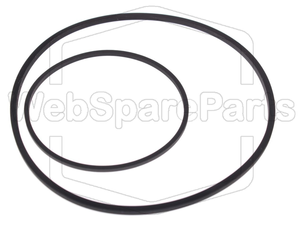 Belt Kit For Video Cassette Recorder Osio VCR-55