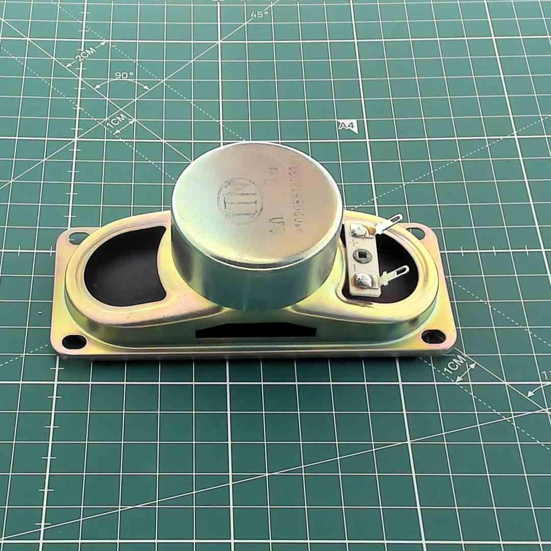 Oval Speaker Driver 8 Ohm 7W for Vintage Audio [120×50mm H45mm]