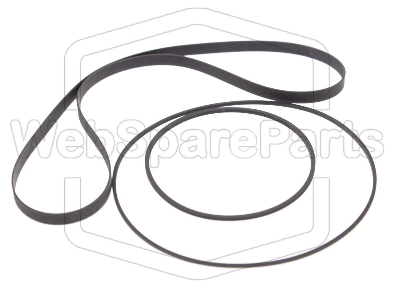 Belt Kit For Cassette Deck Akai GX-M10