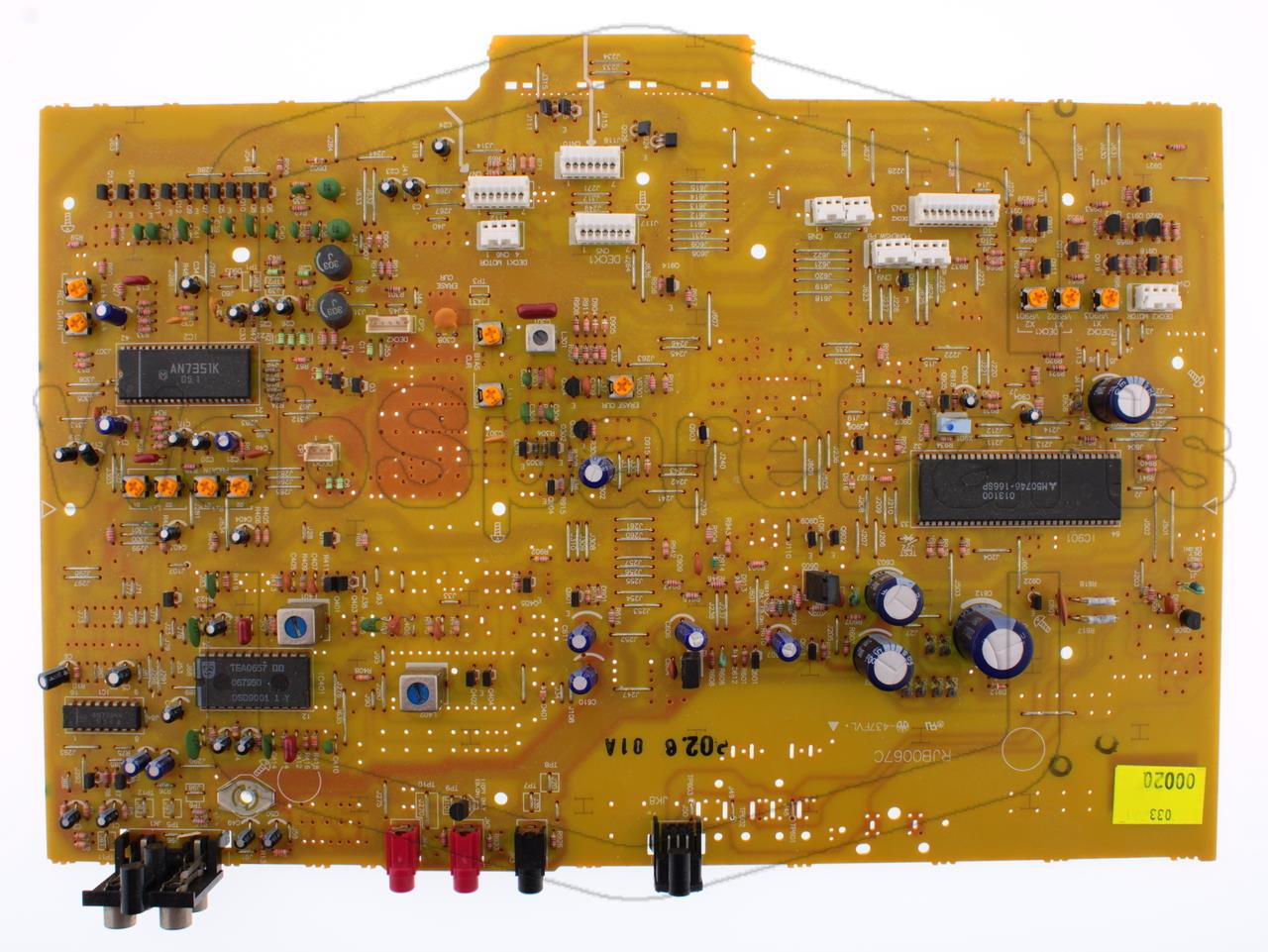 Technics RS-X101 Cassette Deck Main Board PCB Replacement (RJB0067C)