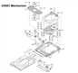 Main Chasis for Aiwa CX-N3300 Mechanism Cd (Position 18)