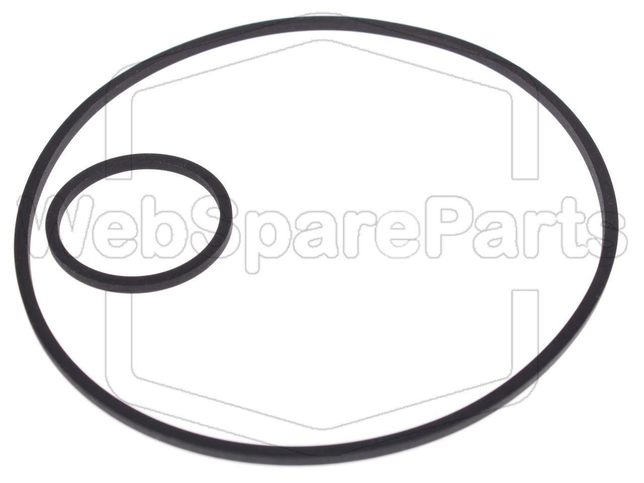 Belt Kit For Video Cassette Recorder Mitsubishi HS-M10 V
