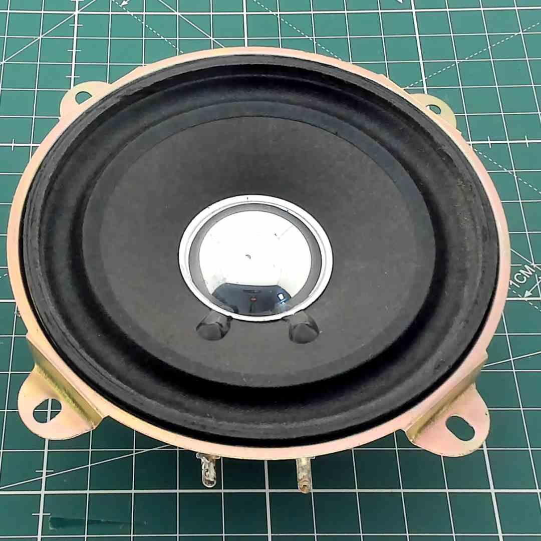 Round Replacement Speaker for Vintage Audio, 4 Ohm 12 W [Ø105x45mm]