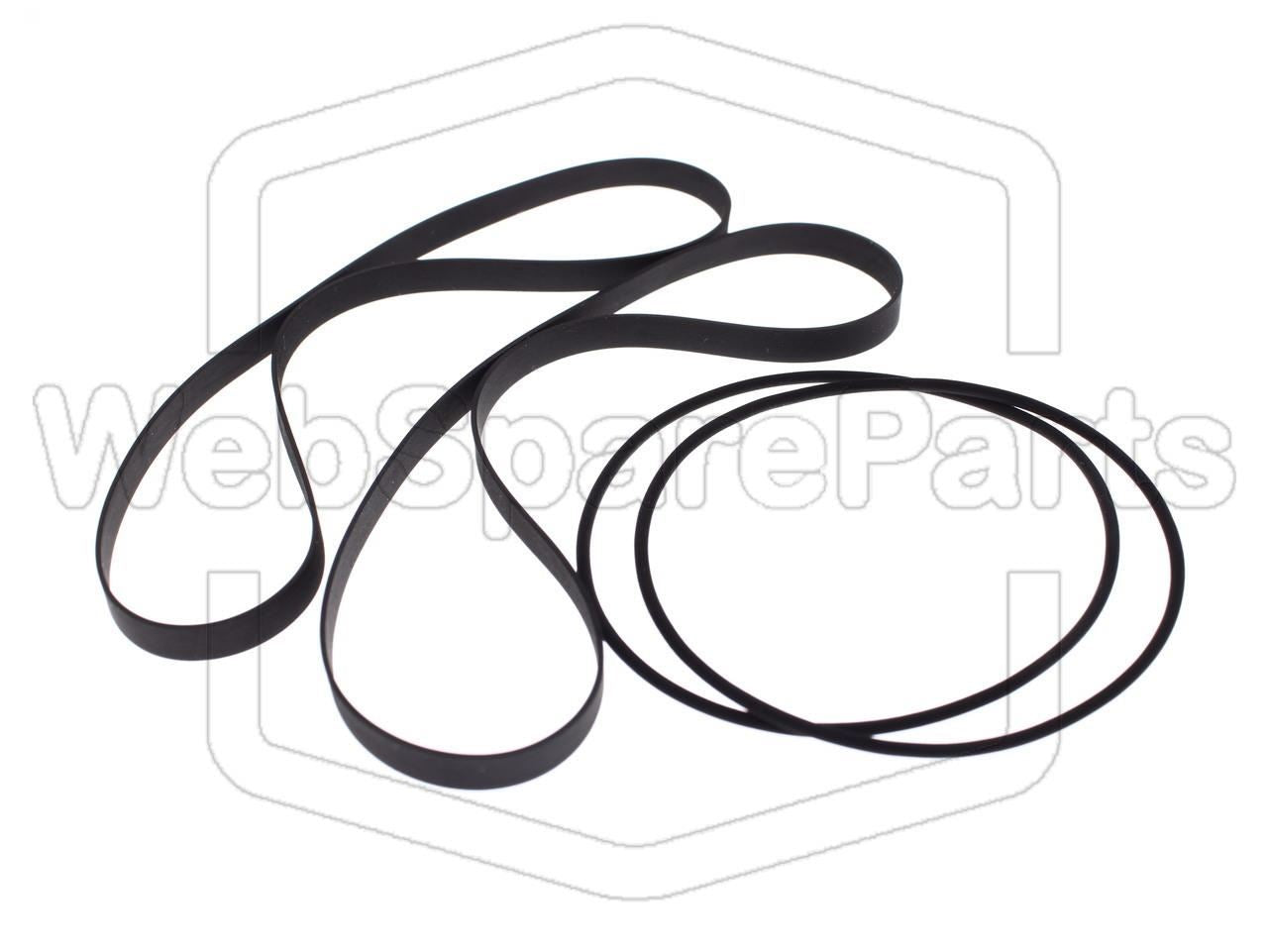 Belt Kit For Cassette Deck Technics RS-X301