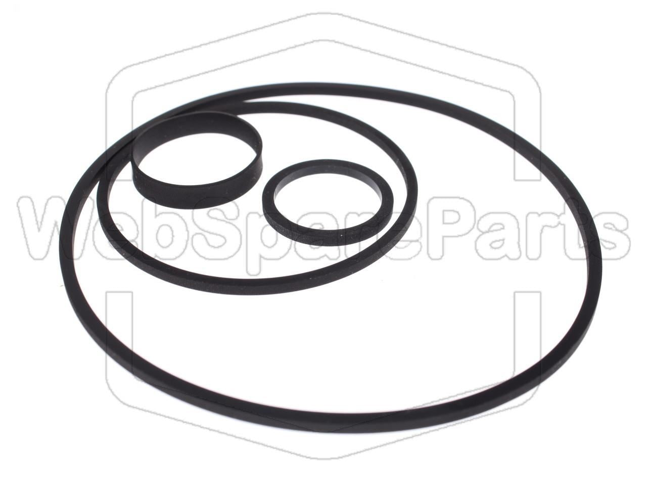 Belt Kit For Video Cassette Recorder Panasonic NV-250