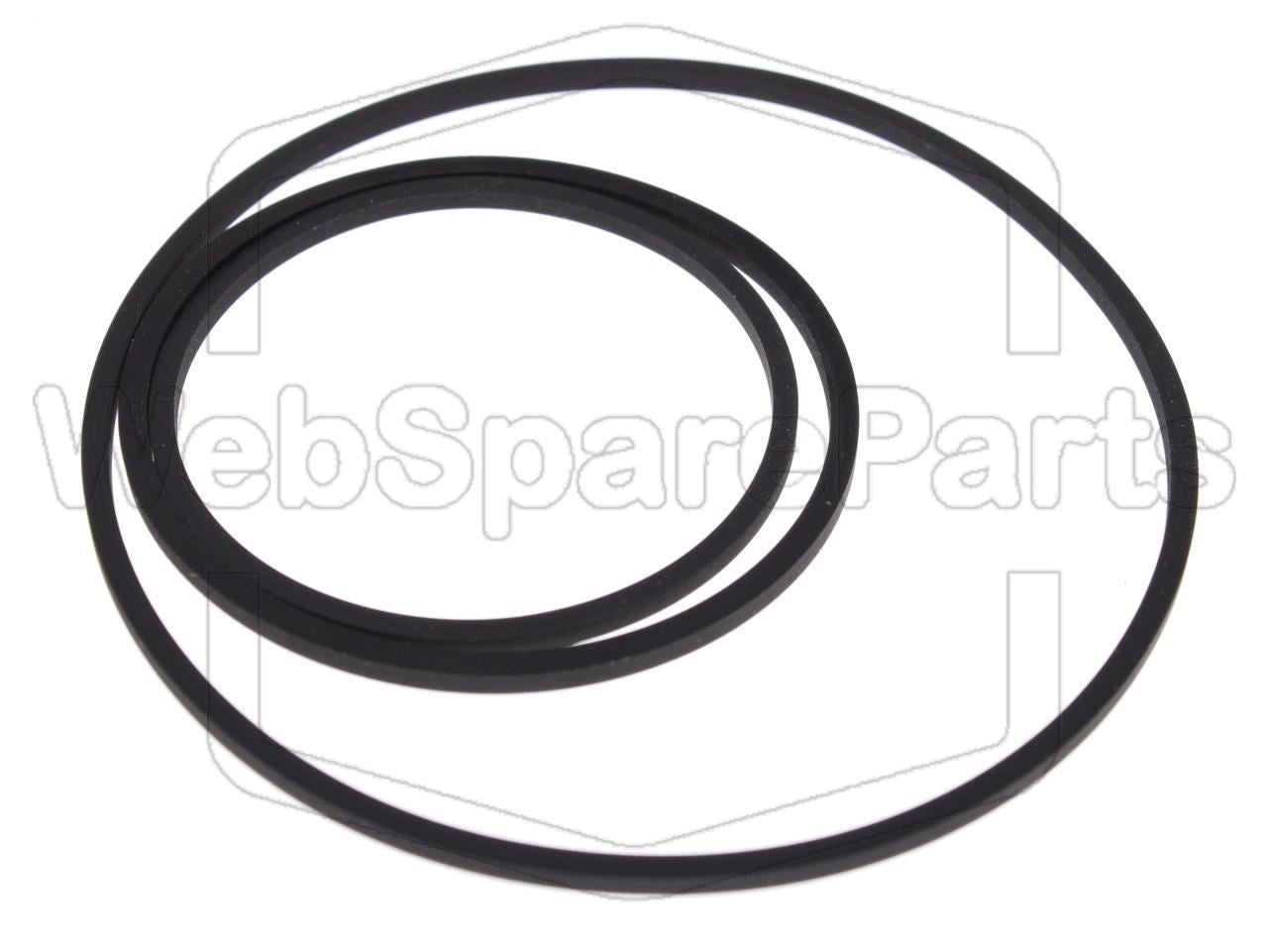 Belt Kit For Video Cassette Recorder Nordmende V-1400 L