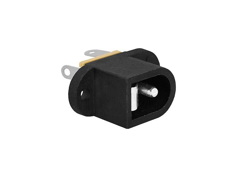 DC Female Power Jack Panel Mount Ø2.5 mm DC 2.1/5.5 D