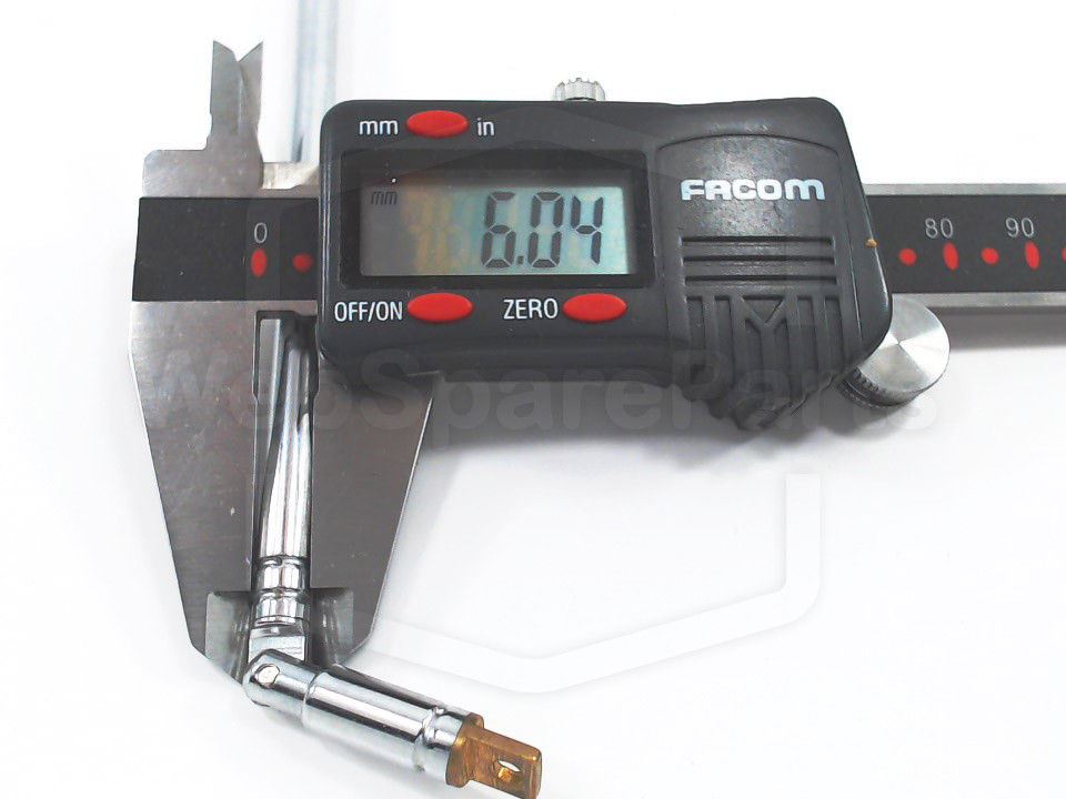 Grundig Vintage Retractable Antenna Ø6.0 mm 165–510 mm Part Number 759560320200