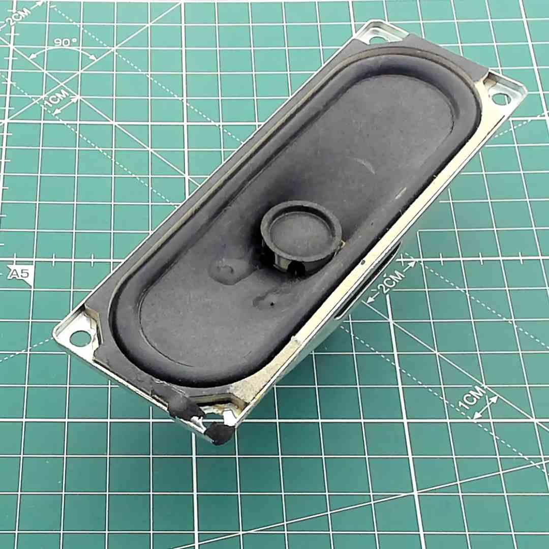 Oval Replacement Speaker for Vintage Audio, 8 Ohm 10 W [130x45x39mm]