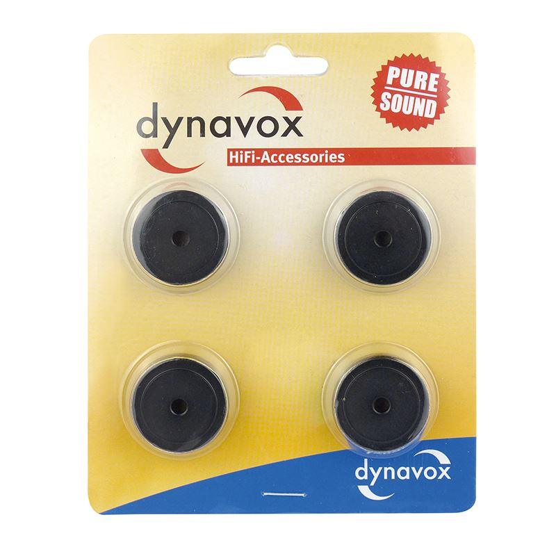 Dynavox aluminum device feet midi black set of 4 - WebSpareParts