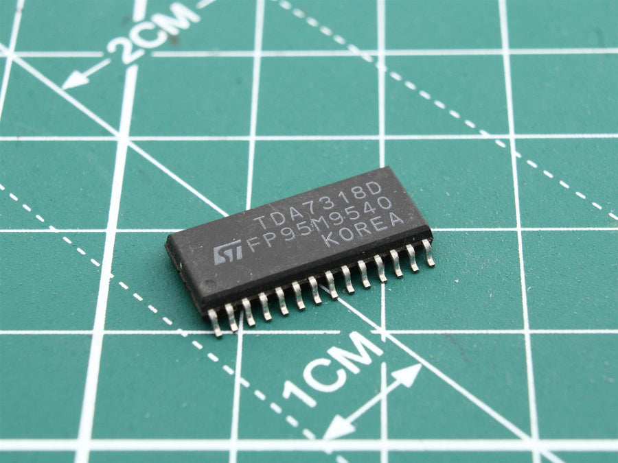 TDA7318D Integrated Circuit (IC) - Used