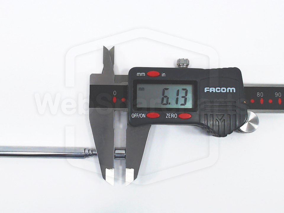 Grundig Vintage Retractable Antenna Ø6.0 mm 165–510 mm Part Number 759560320200