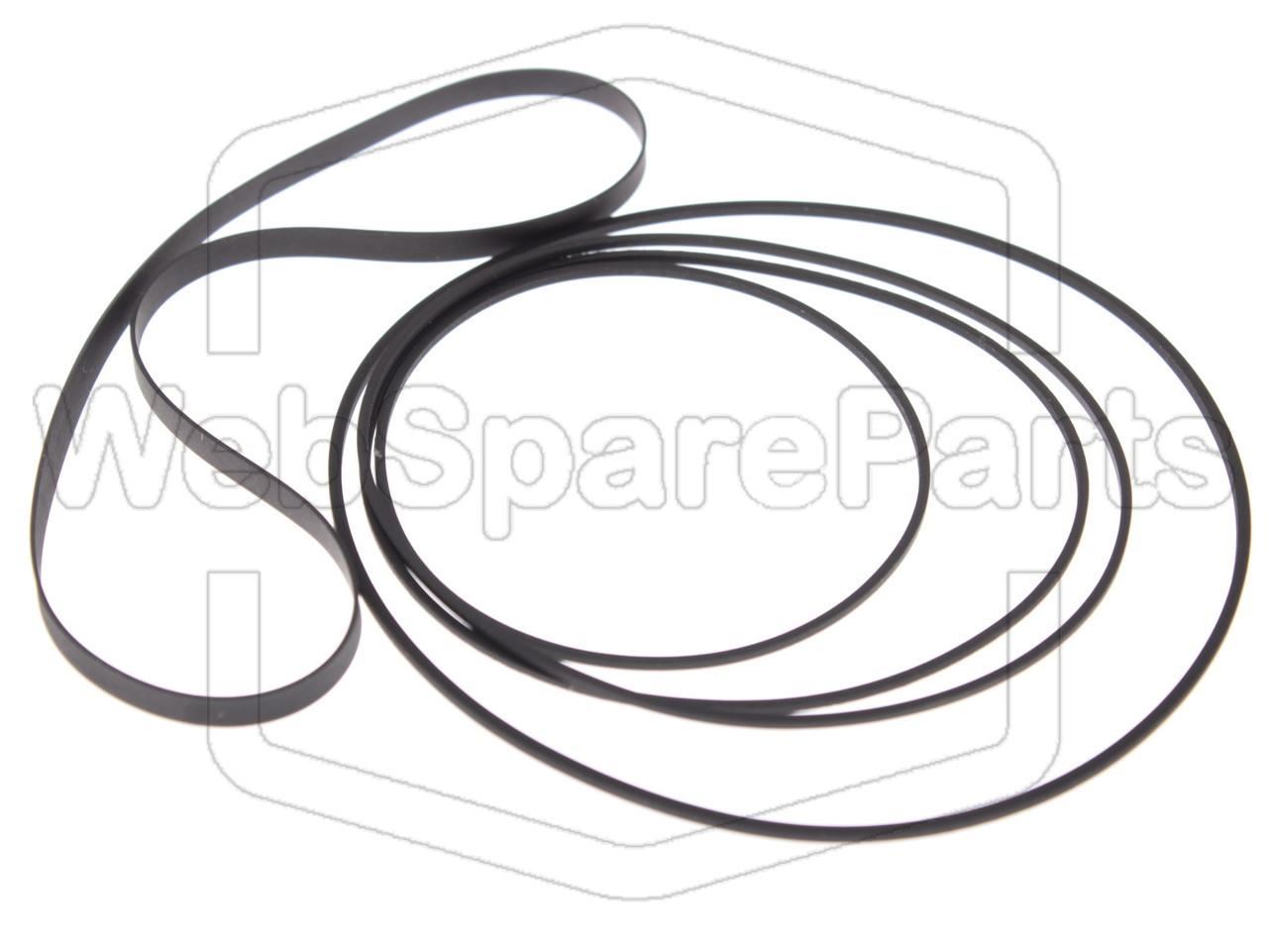 Full Belt Kit for Kenwood KX-706 Cassette Deck