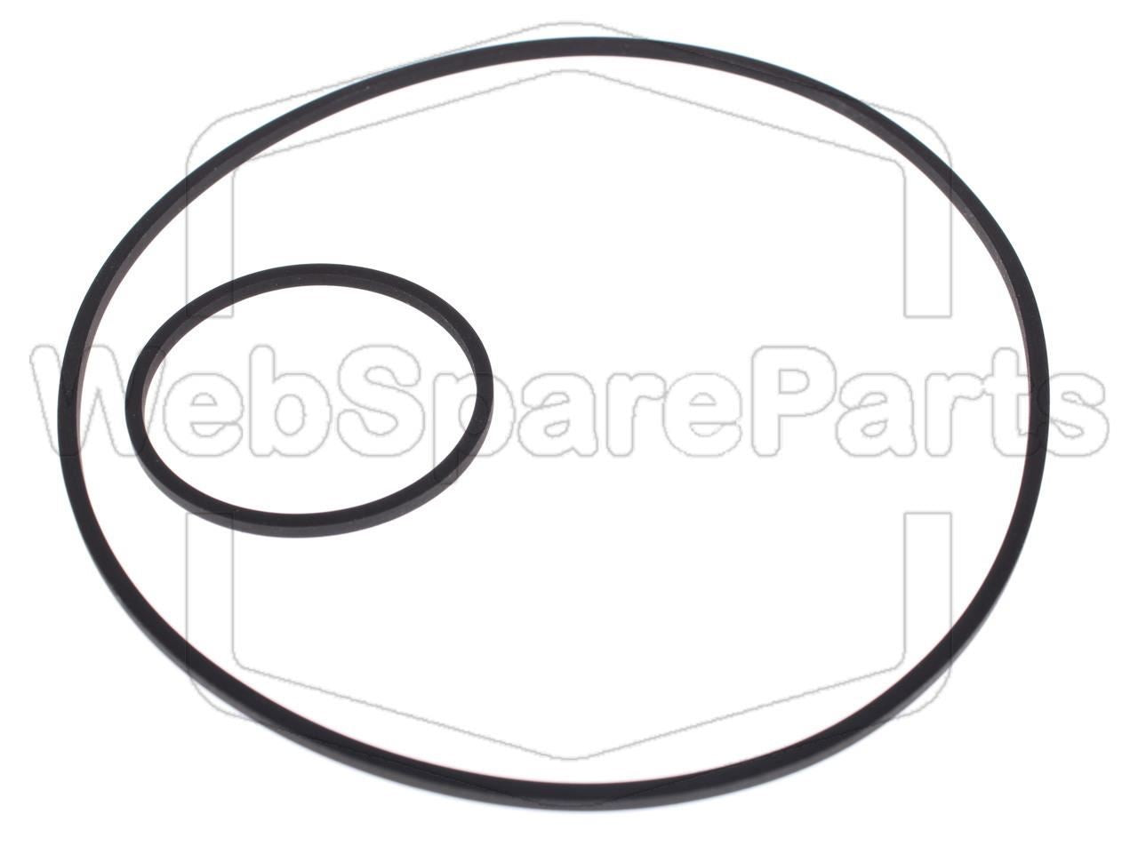 Belt Kit For Video Cassette Recorder Panasonic NV-8500