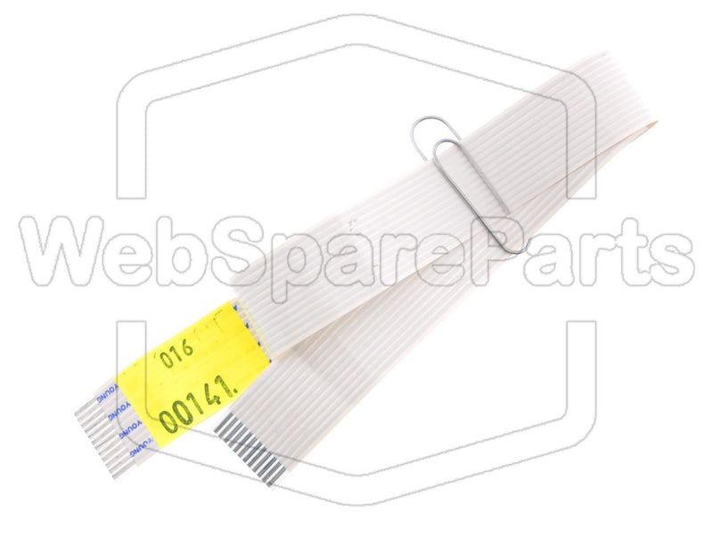 12 Pins Inverted Flat Cable L=410mm W=16.4mm