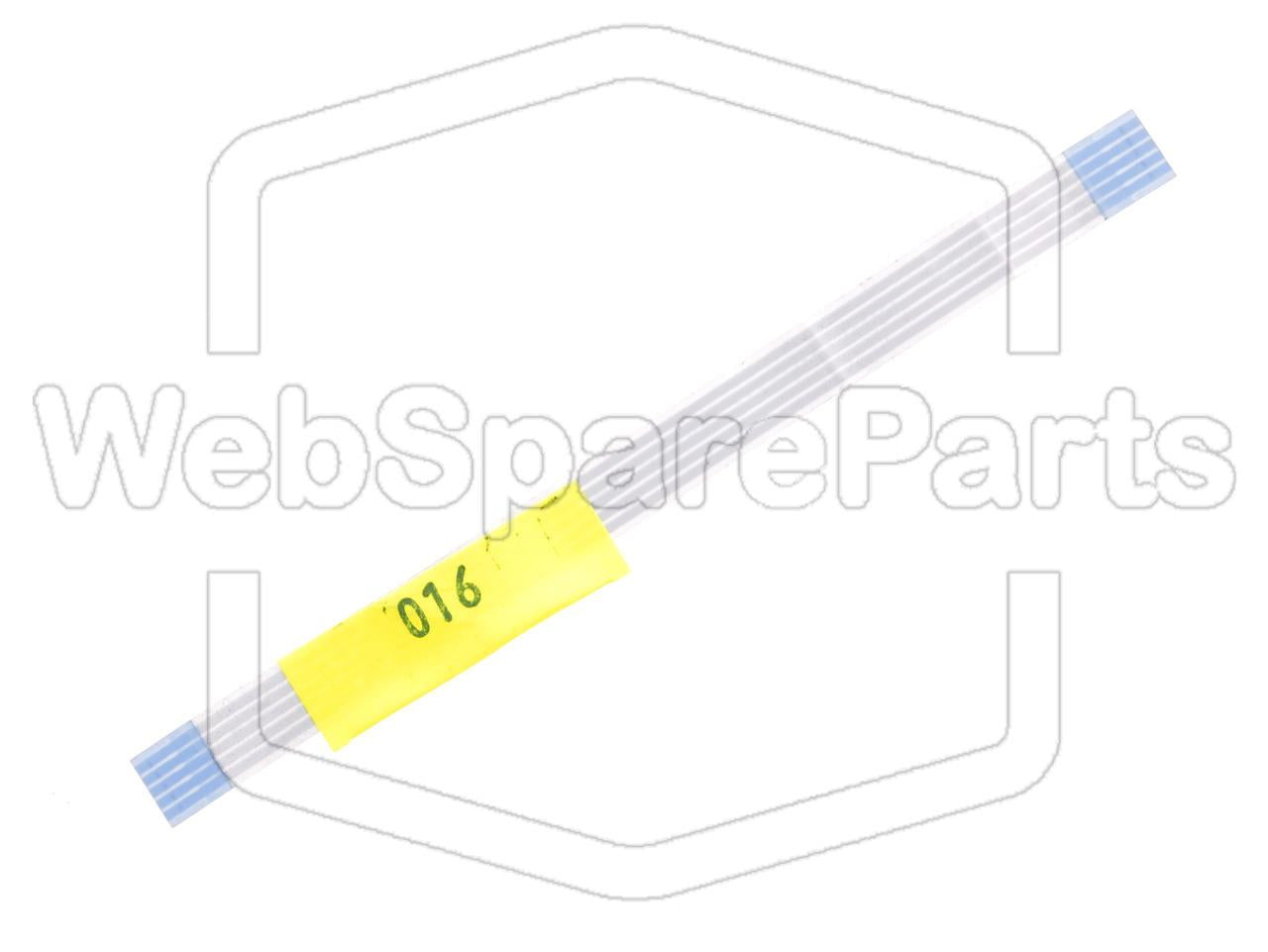 5 Pins Flat Cable L=88mm W=6.05mm