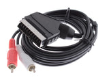SCART to 2 RCA Male Audio Cable [2 m], photo 2