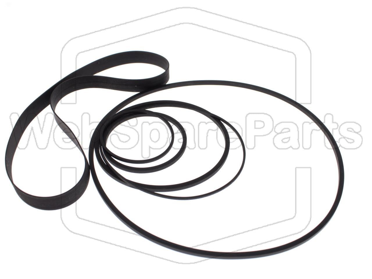Belt Kit For Video Cassette Recorder Panasonic NV-332