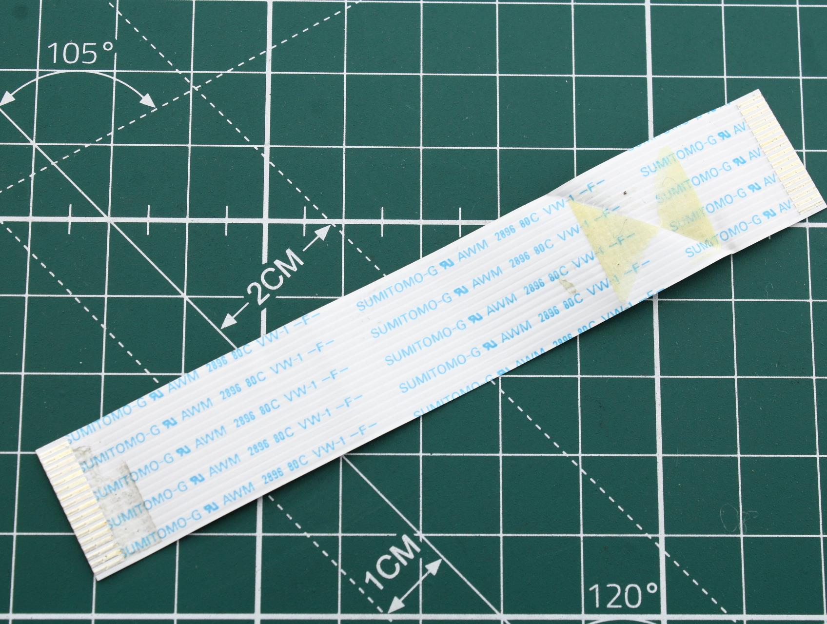 17 Pin Flat Flex Cable for DVD Player Laser to Main PCB [104×18 mm]