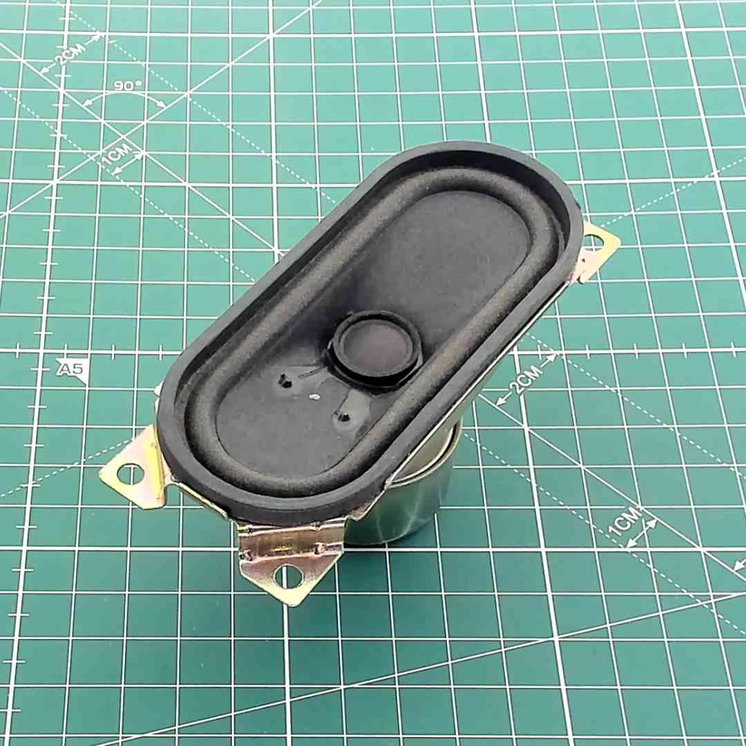 Oval Replacement Speaker for Vintage Audio, 8 Ohm 12 W [100x45x50mm]