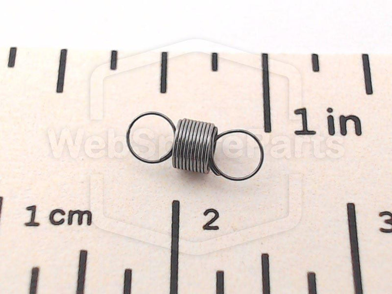 Extension Spring Ø = 2.9mm x TL = 1.9mm x TK = 0.13mm - WebSpareParts