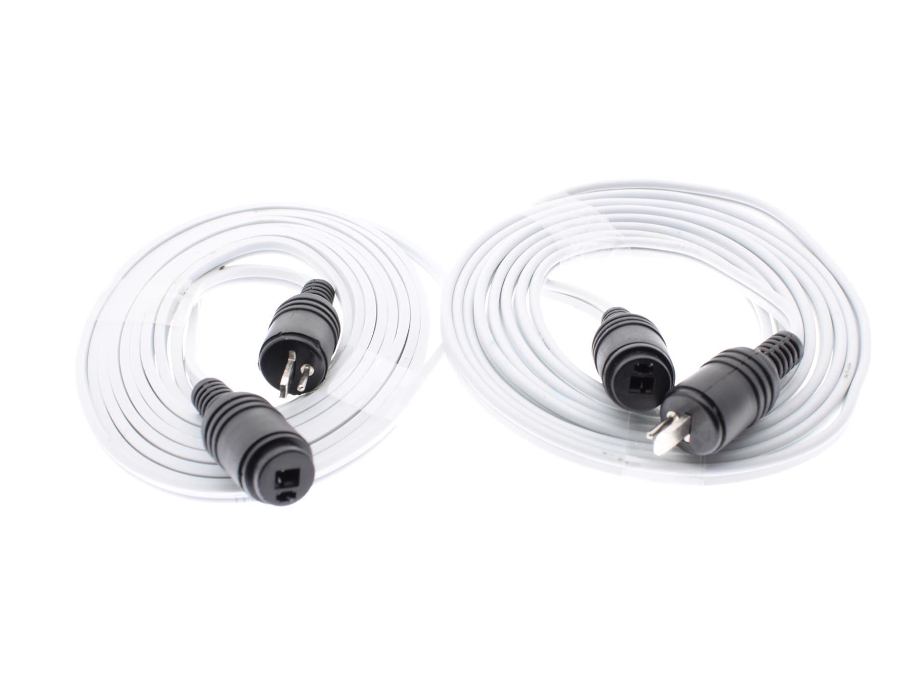 2-Pin DIN Speaker Cable Pair for Bang & Olufsen [4.5 meters each]