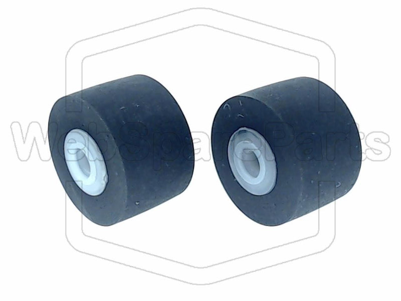 Pinch Rollers for Double Cassette Deck Aiwa AD-WX616