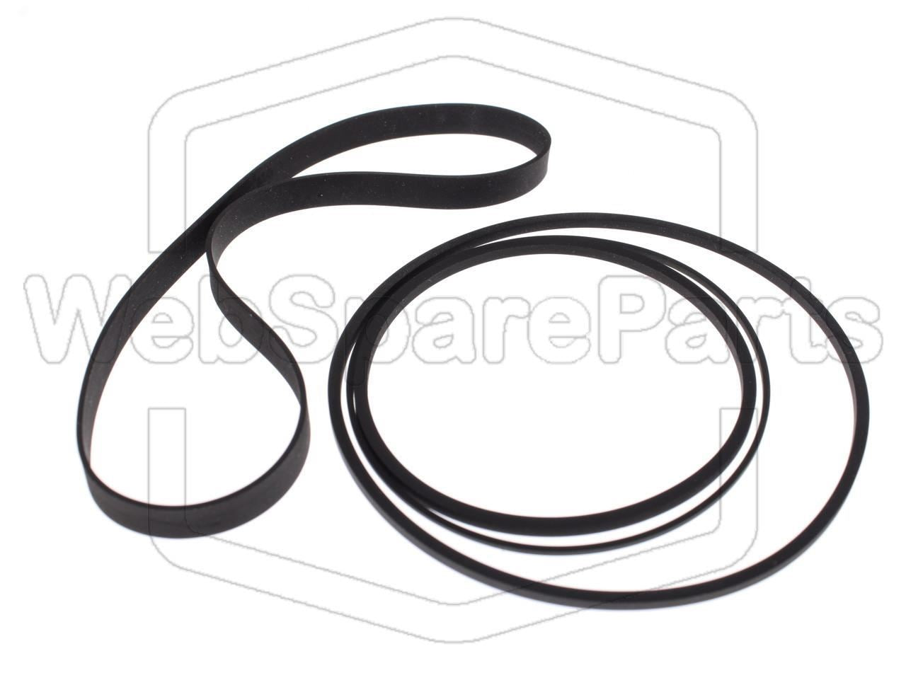 Belt Kit For Video Cassette Recorder Salora SV-8400