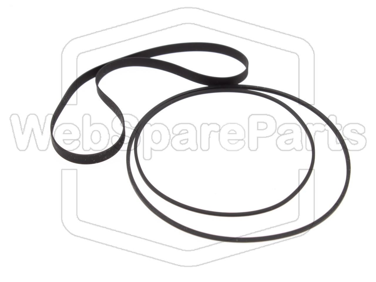 Belt Kit For Cassette Deck Sansui D-59M