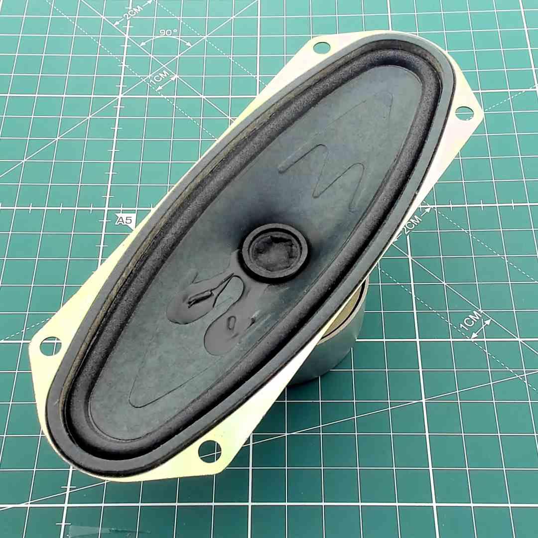 Oval Replacement Speaker for Vintage Audio, 8 Ohm 25 W [160x58x50mm]