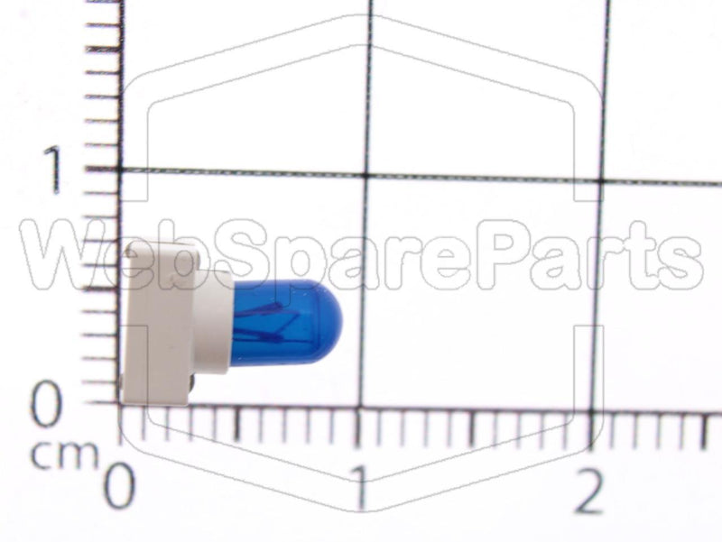 Incandescent Lamp SMD 3mm Blue - 6.3 Volts 100mA - WebSpareParts