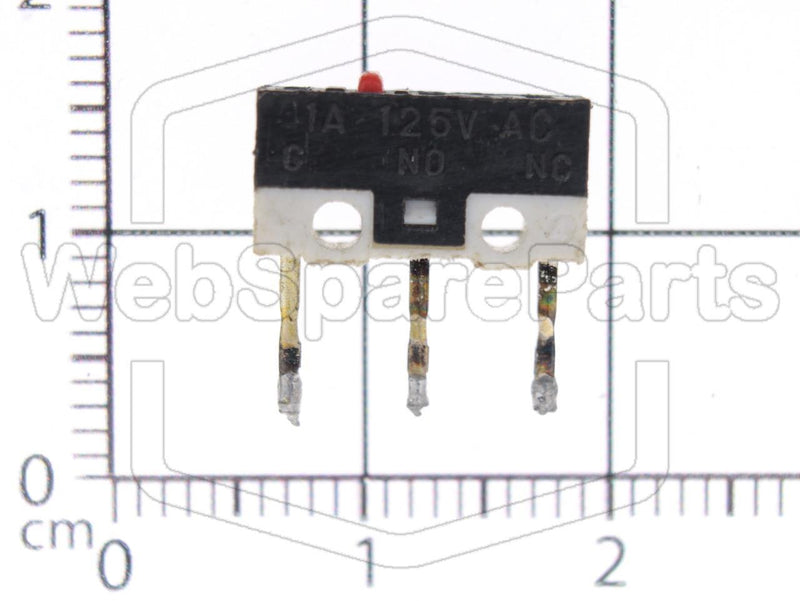 Micro Switch For Cassette Deck W01052 - WebSpareParts