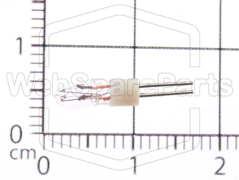 Miniature lamp 12 Volts 60mA Ø 3.3mm - WebSpareParts