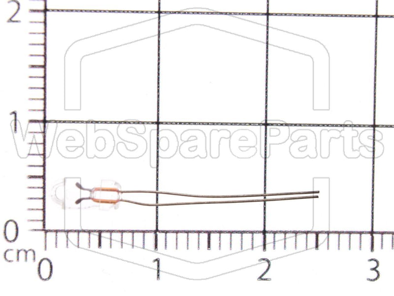 Miniature lamp 3.0 Volts 40mA Ø 3.15mm Length 6.35mm - WebSpareParts