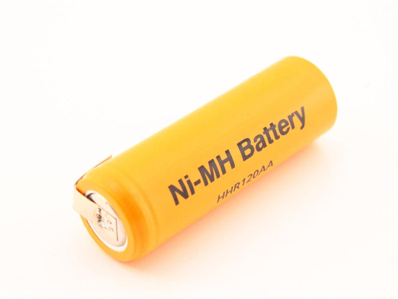 Ni-MH Battery With Pins HHR-120AA 1.2V 1220mAh Panasonic - WebSpareParts