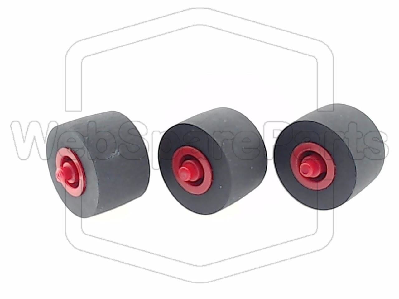 Pinch Rollers for Double Cassette Deck Sony CMT-CP300 - WebSpareParts