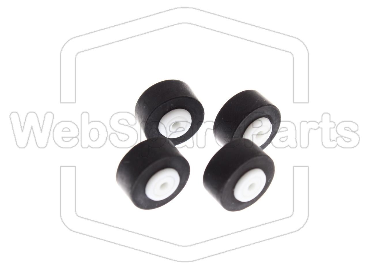 Pinch Rollers for Double Cassette Deck Sony FH-650 - WebSpareParts