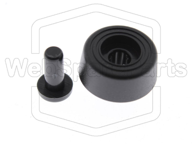 Quick Mounting Foot Black Polyethylene S4374 - WebSpareParts