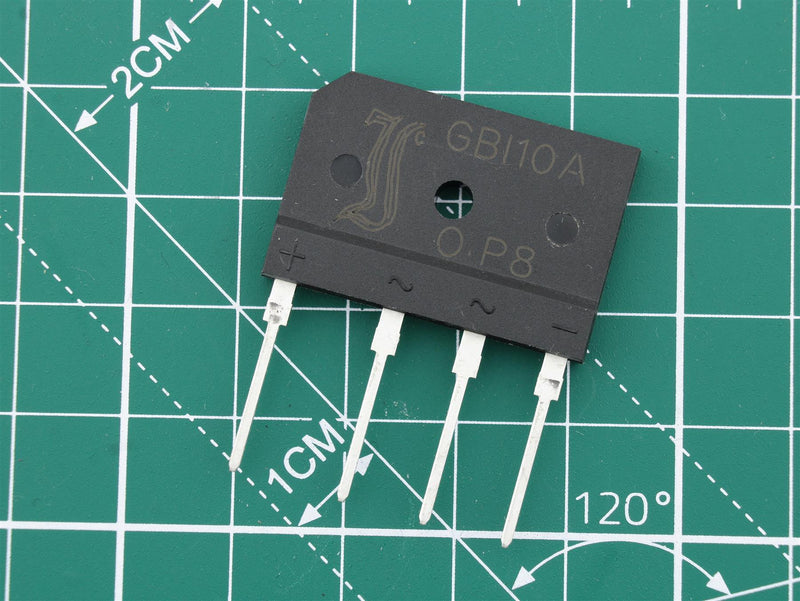 Rectifier bridge GBI10A - 50V 10A - WebSpareParts