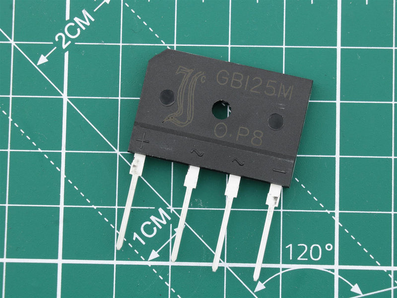 Rectifier bridge GBI25M - 1000V 25A - WebSpareParts