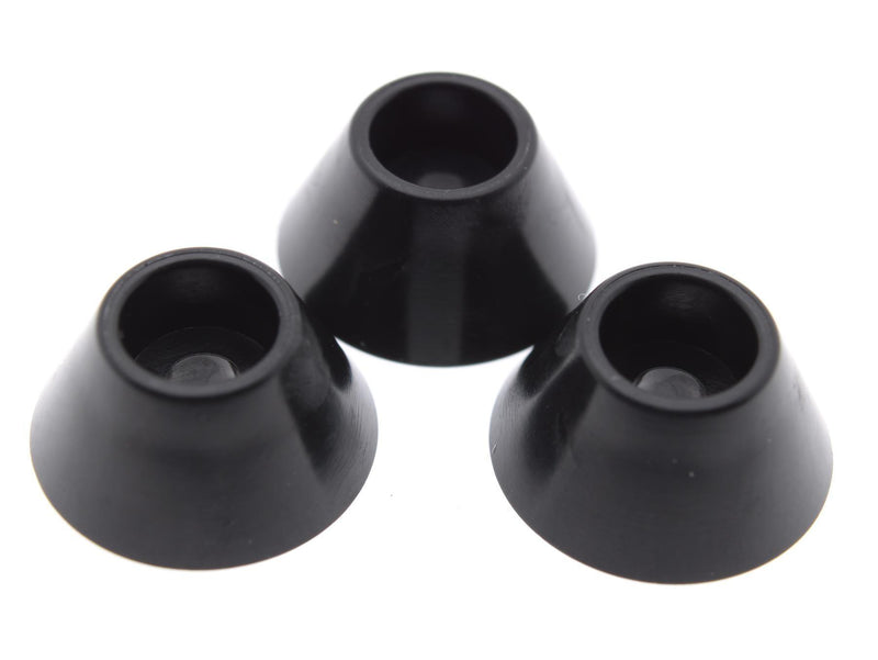 Round PVC Foot With Hole Ø3.0mm Base Ø14.8mm - WebSpareParts